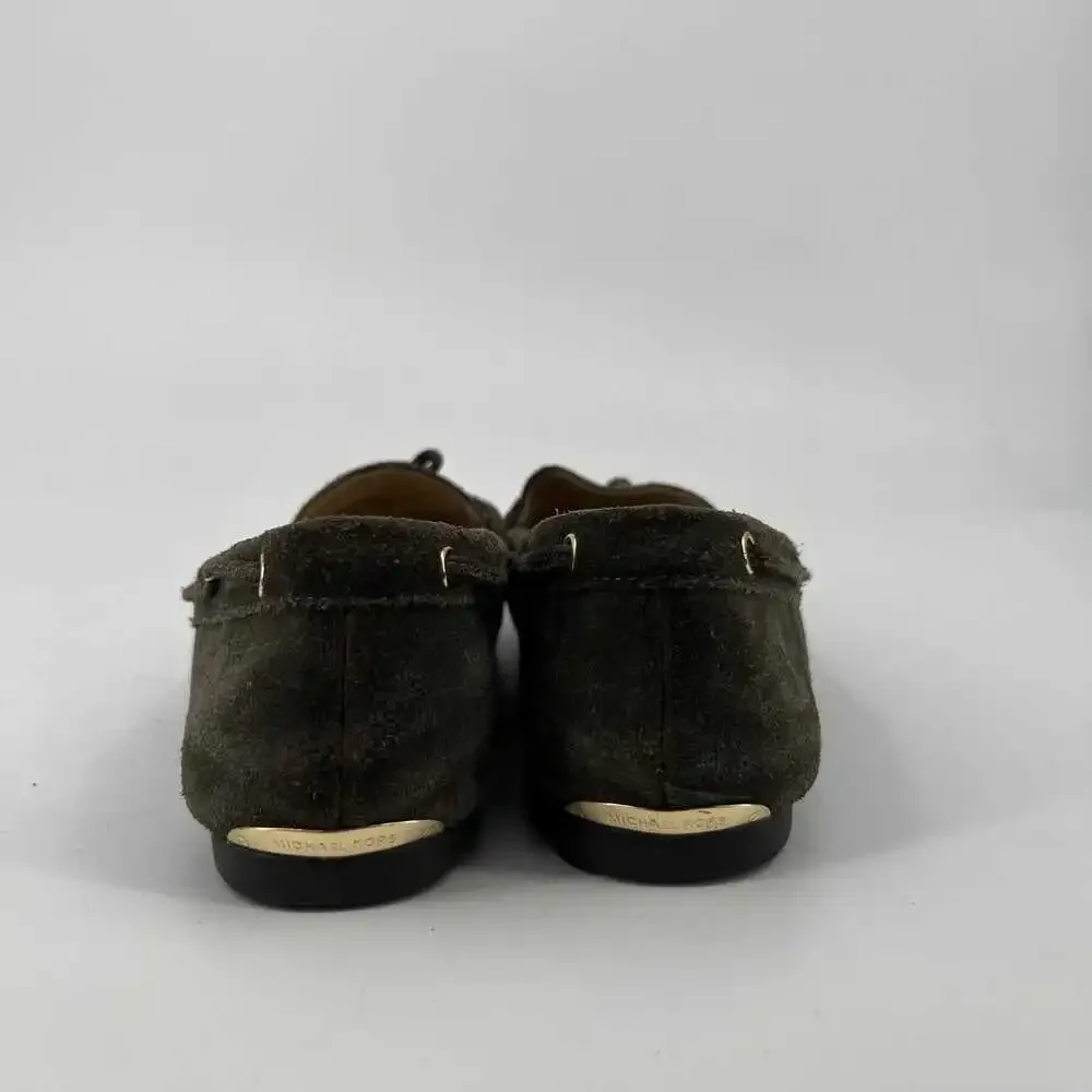Michael Kors Gray Suede Moccasins | Size 9